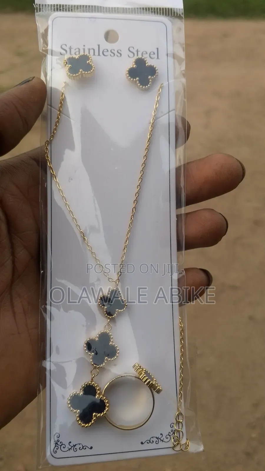 Chain, Earrings and Bracelets