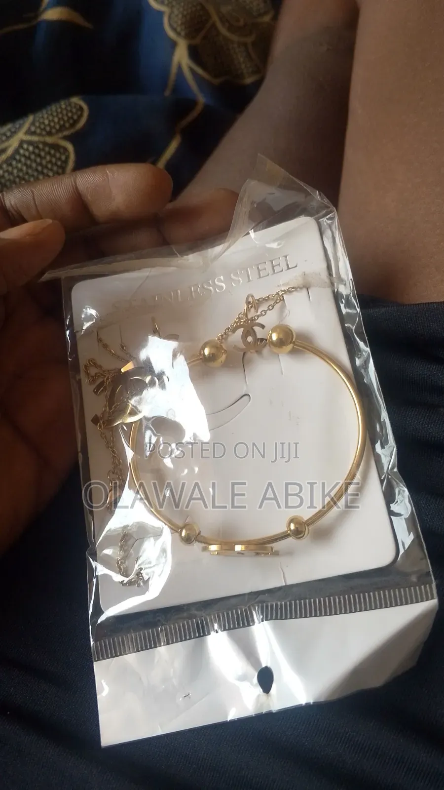 Chain, Earrings and Bracelets