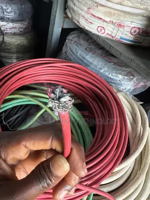 6mm Single Flex Solar Red and Black