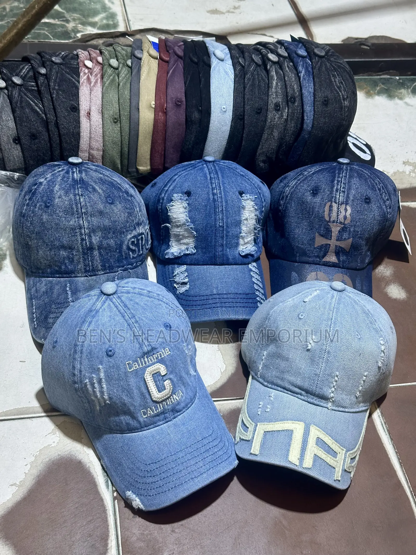 Jean Face Cap.