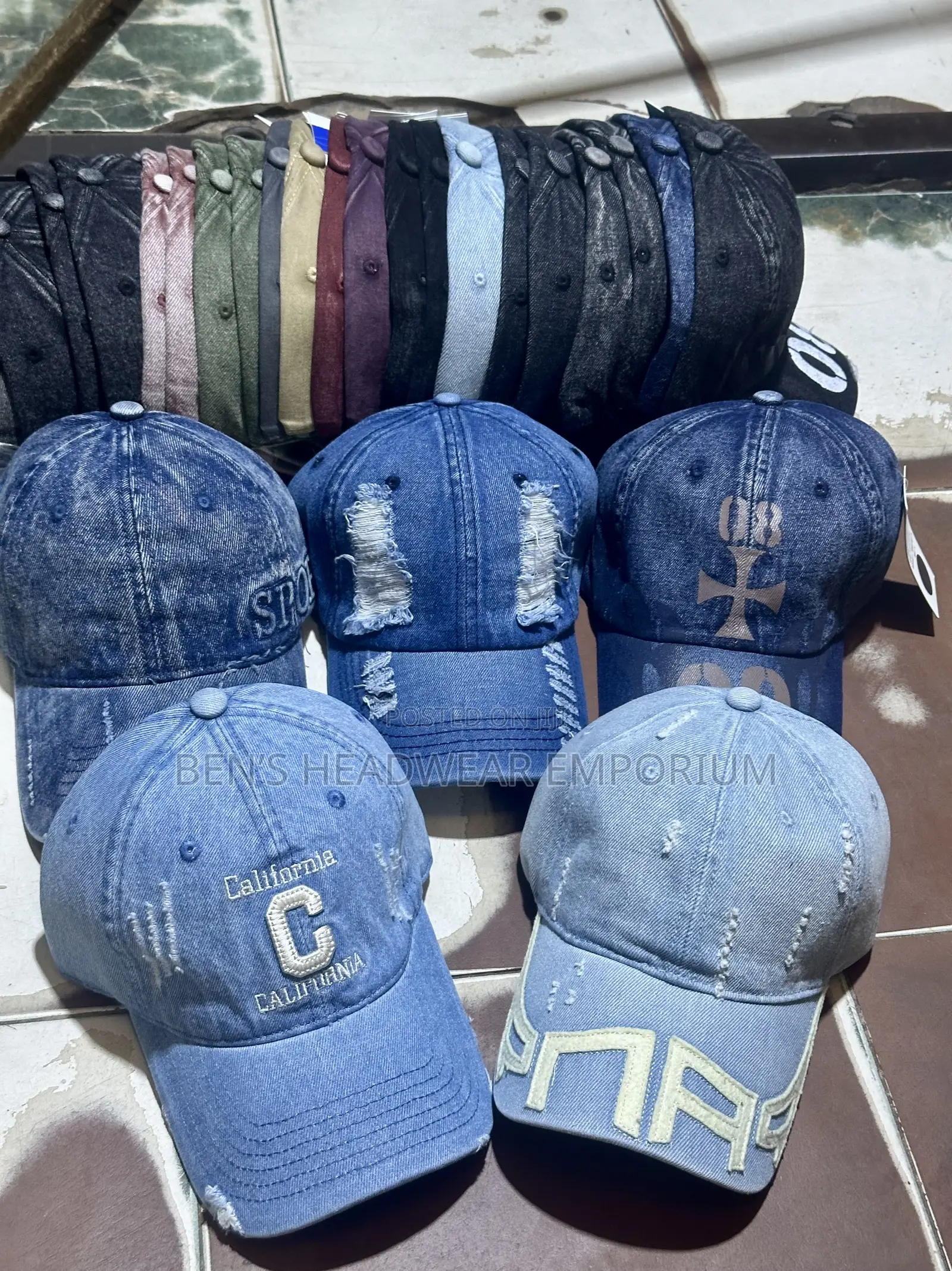 Jean Face Cap.