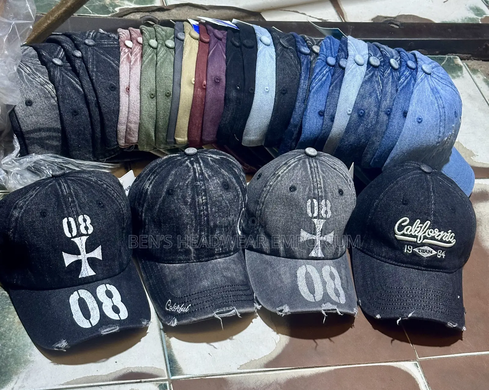 Jean Face Cap.