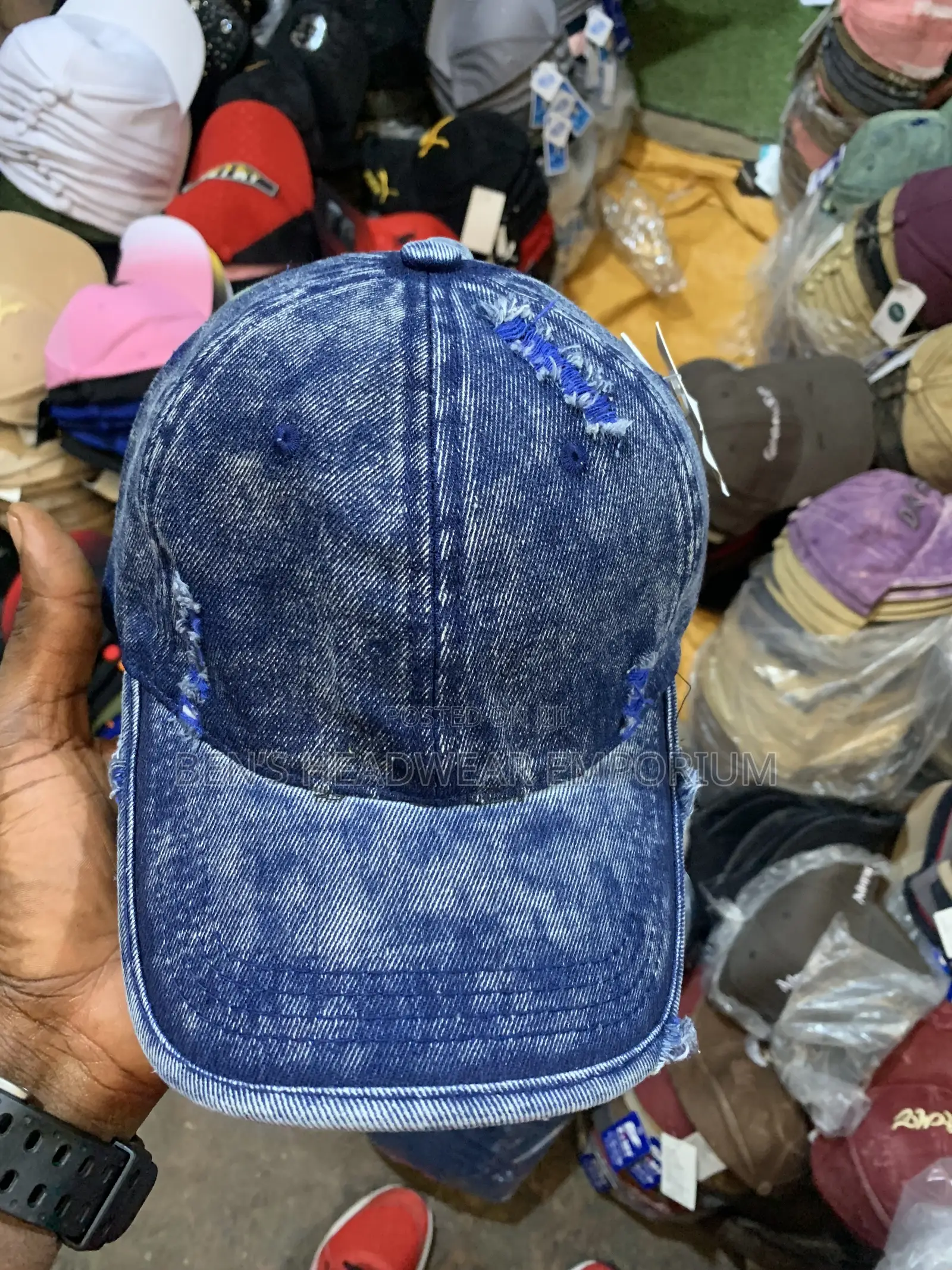 Jean Face Cap.