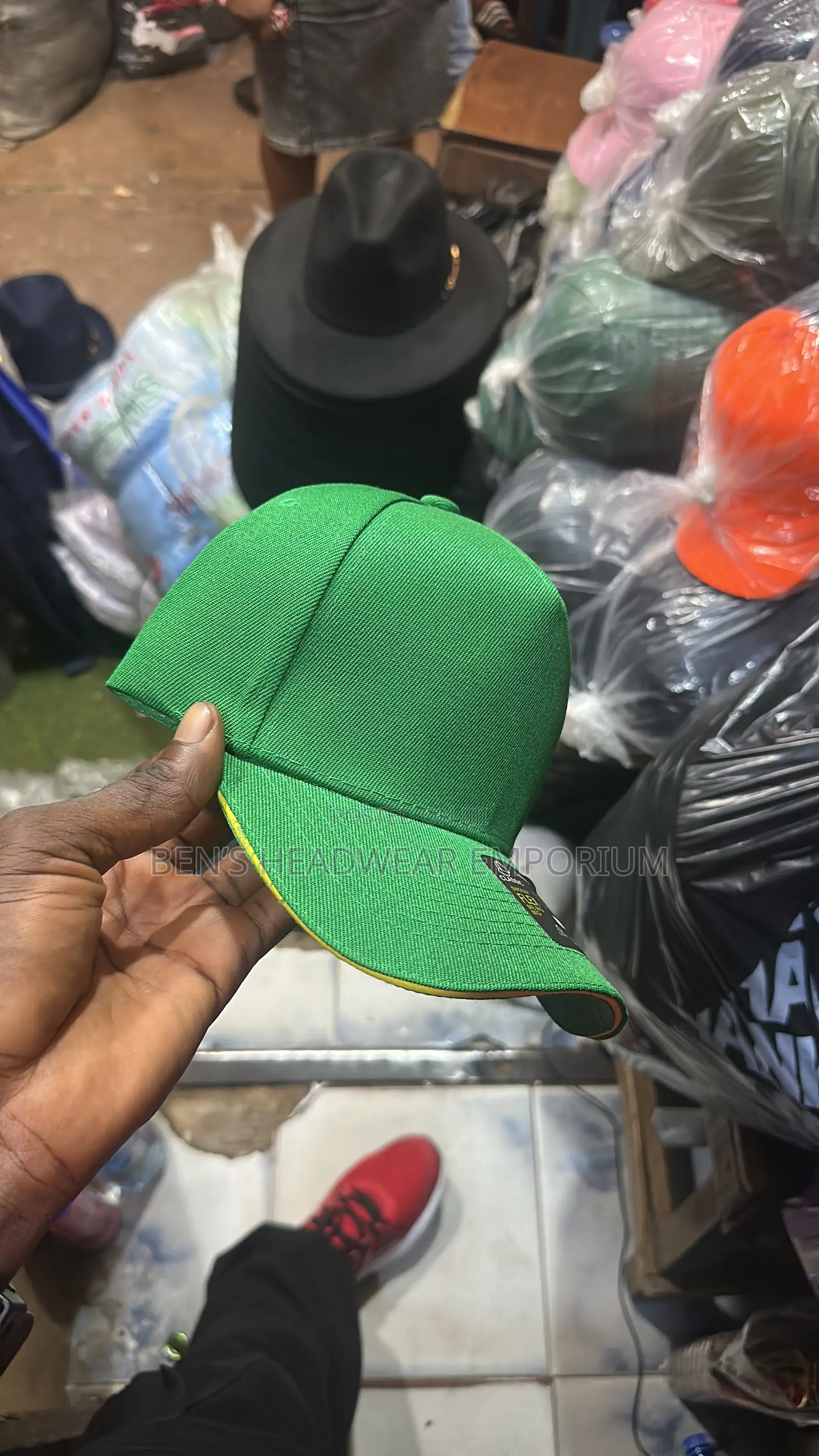 Sandwich Face Cap Available