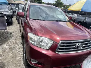 Toyota Highlander Limited 2010 Red