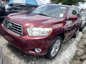 Toyota Highlander Limited 2010 Red