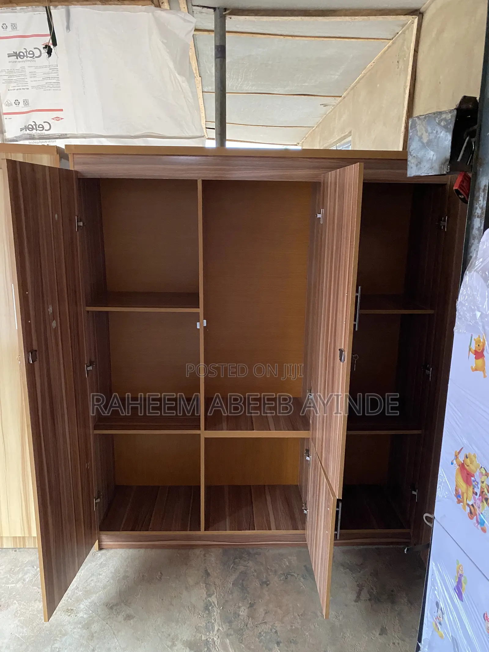 Three Doors Wardrobe Available