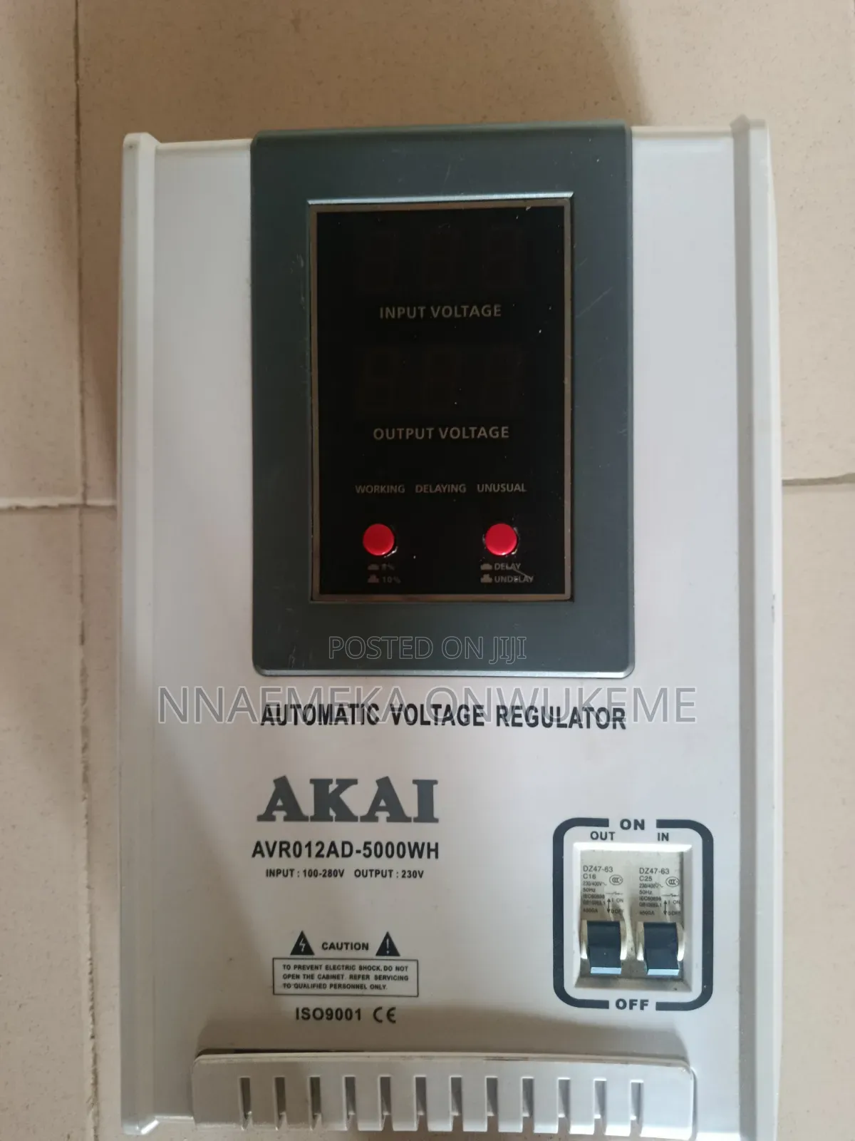 Automatic Voltage Stabilizer