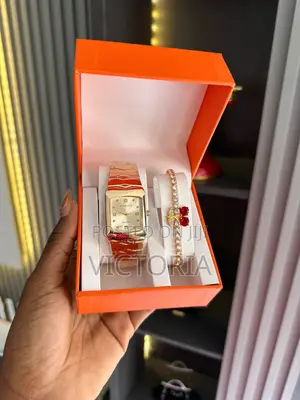Women’S Watch and Bracelet Combo 