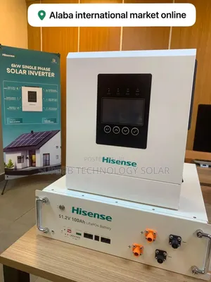 6.5kw Hisence Inverter Nd 5kwh Hisence Lithium Battery Combo Available