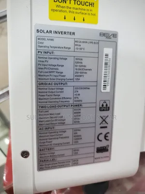 6kva 48v Beve Hybrid Inverter Available With 1yr Warranty