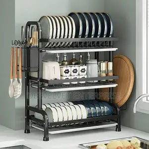 3 Tier Multifunctional Dish Rack