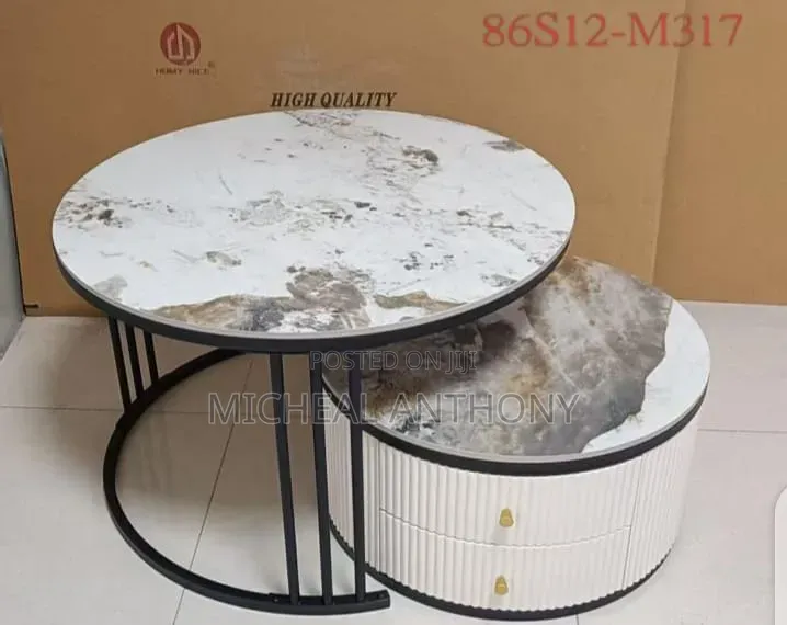 Executive Royal Center Table With Two Drawer