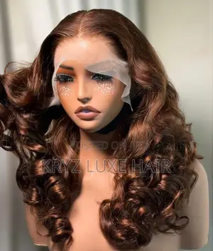 Imported Full Frontal Double Bounce Color 4
Human Hair  20 Inches