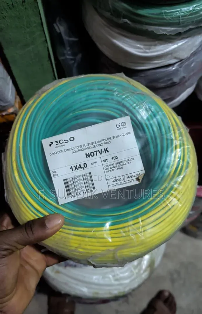 4mm X1core Flexible Cable