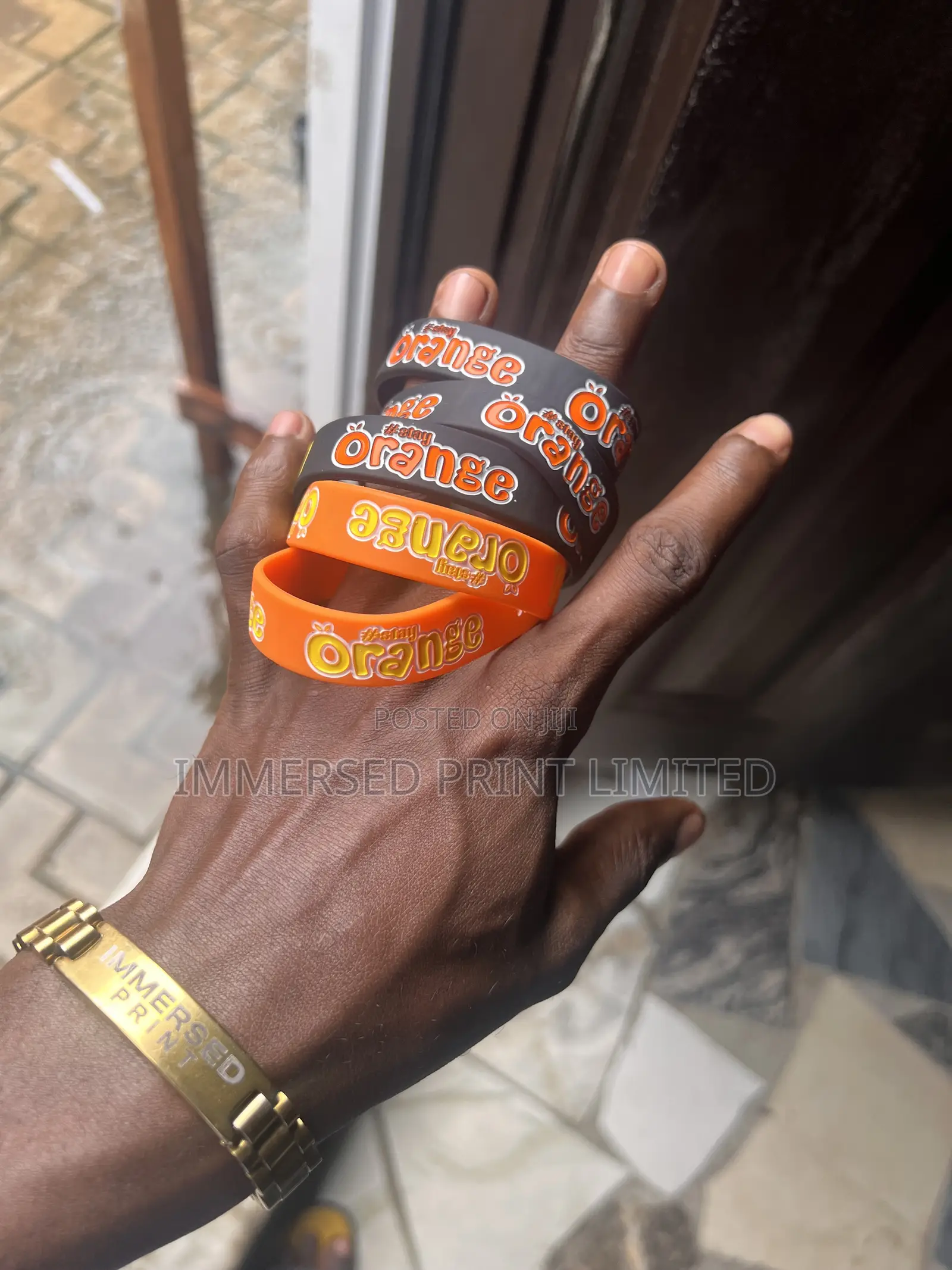 Debossed Silicone Bracelet (Wrist Band)
