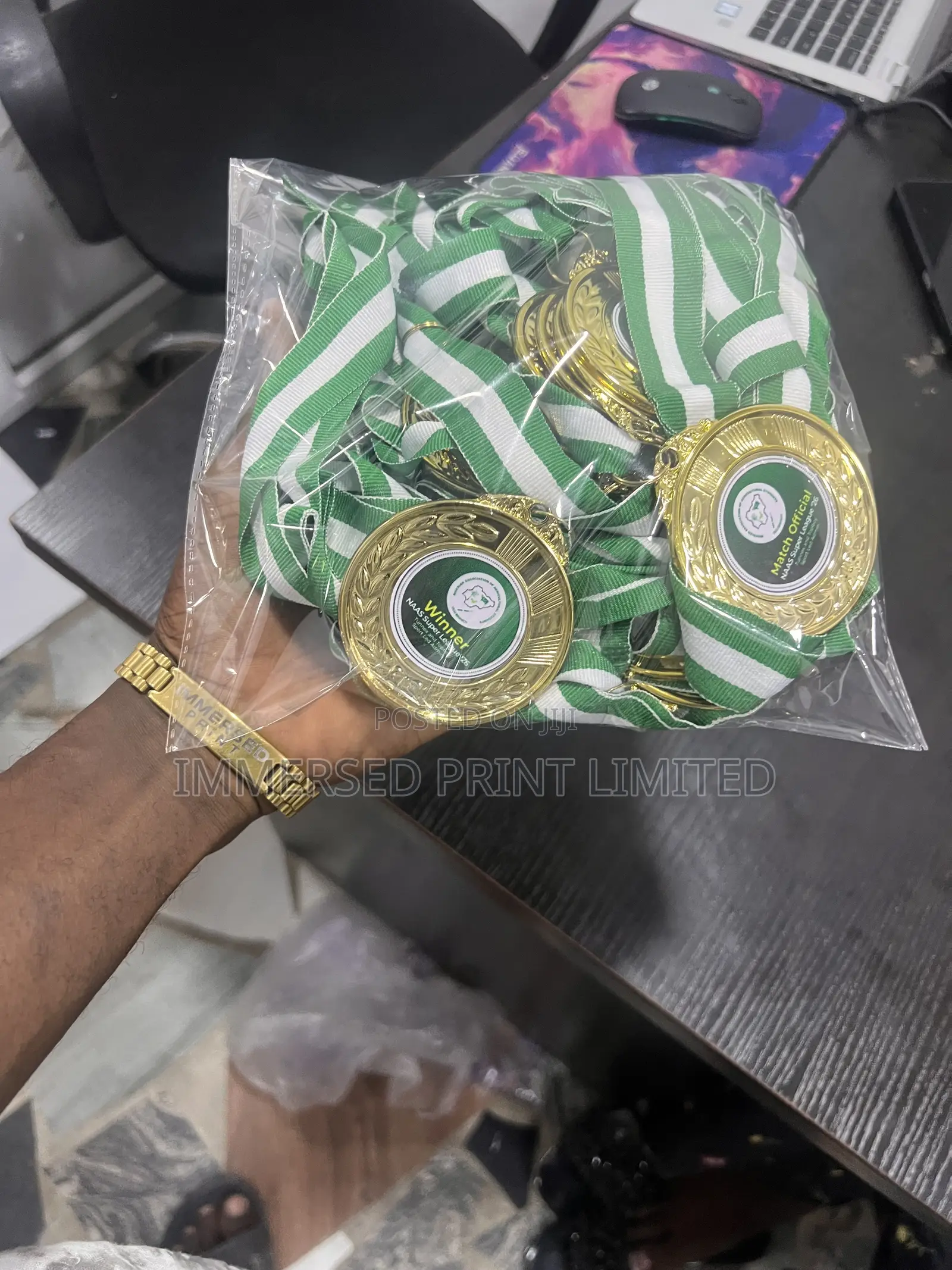 Custom Medal Print in 3 Hours