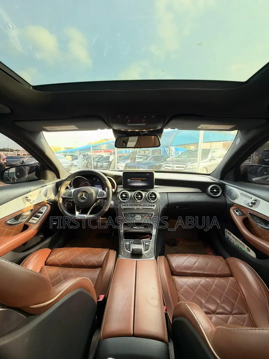 Mercedes-Benz C63 2017 Black
