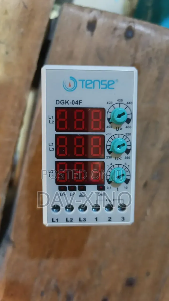 Three Phase Failure Relay Tense