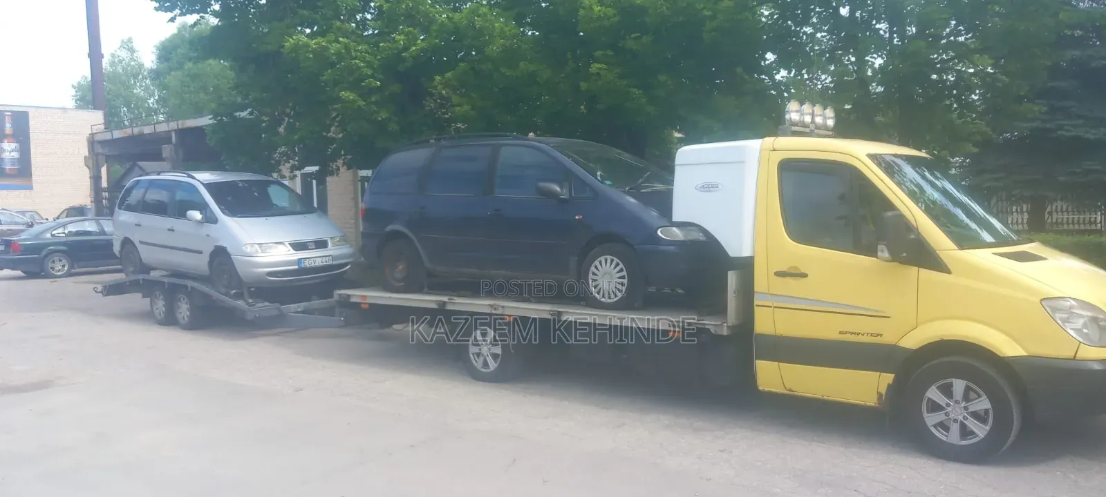Volkswagen Sharan 2005 Blue