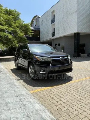 Toyota Highlander Limited V6 4x4 (3.5L 6cyl 6A) 2016 Black