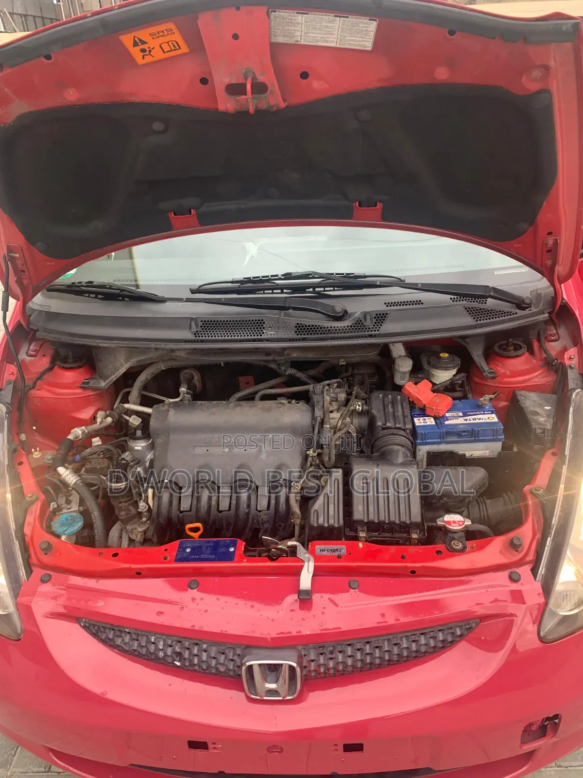 Honda Jazz 2005 Red