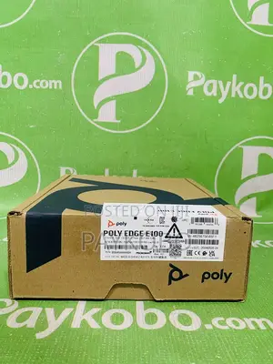 Poly Edge E100 Ip Phone and Poe-Enabled - Hd Voice Noise Blocking