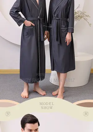 Waffle Cotton Bathrobe