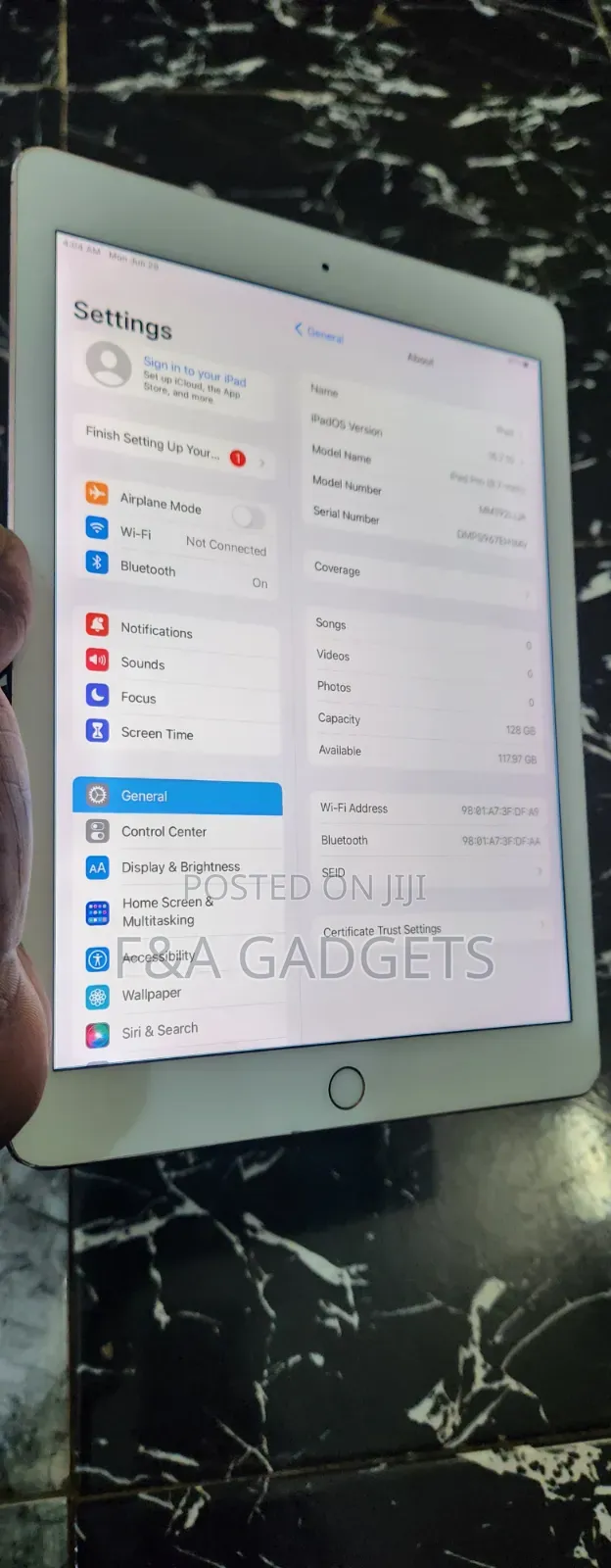 Apple iPad Pro 128 GB Pink