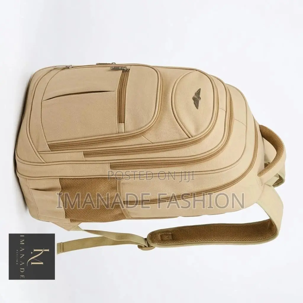 Kilopower Large Canvas Backpack – Khaki