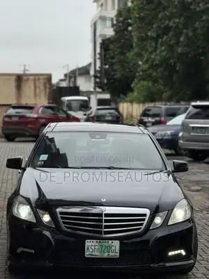 Mercedes-Benz E550 2011 Black