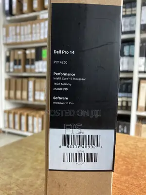 New Laptop Dell Pro 14 16GB Intel Core 5 SSD 256GB