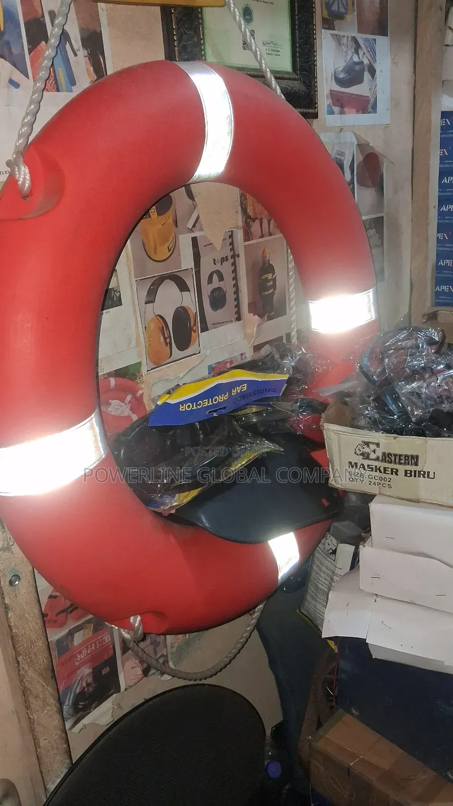 Life Saving Floating For Water Safe Navigation From Powerline