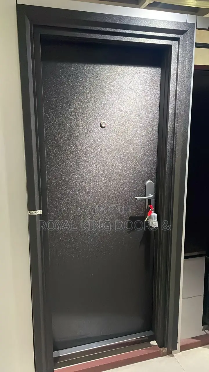 70mm Steel Security Back Exit Doors 3ft
