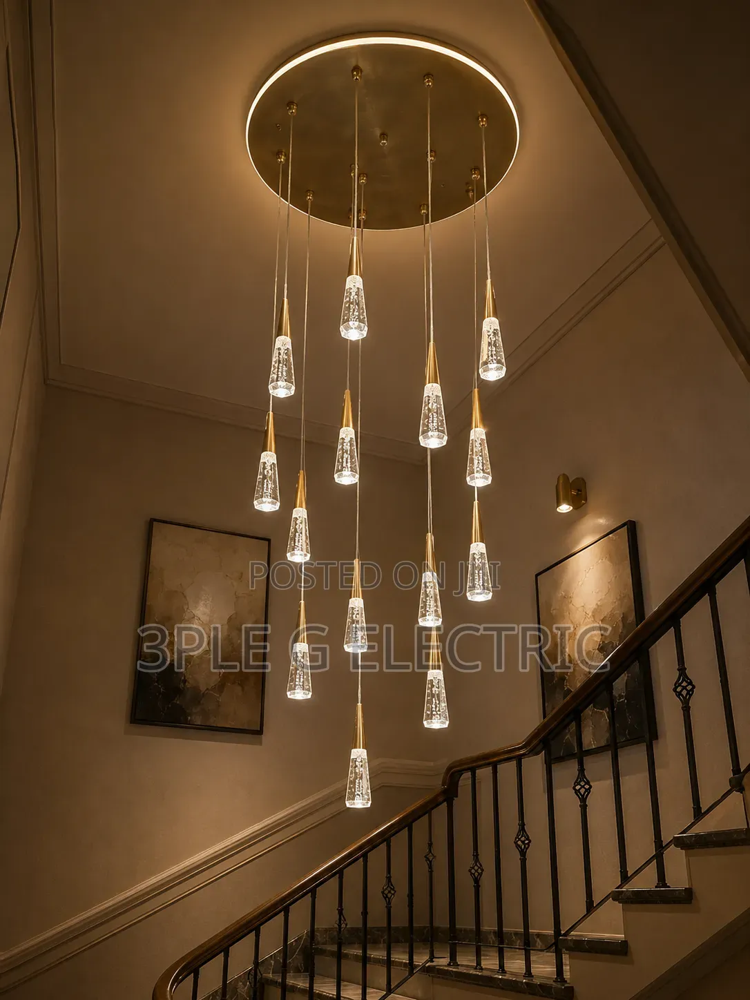 By 12 Adjustable Staircase Light