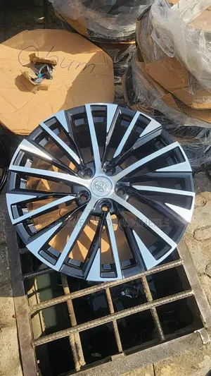 21 Inch Rim Black and Stainless Latest Model