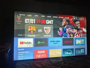 55" Lg Smart Tv With Netflix and All Features