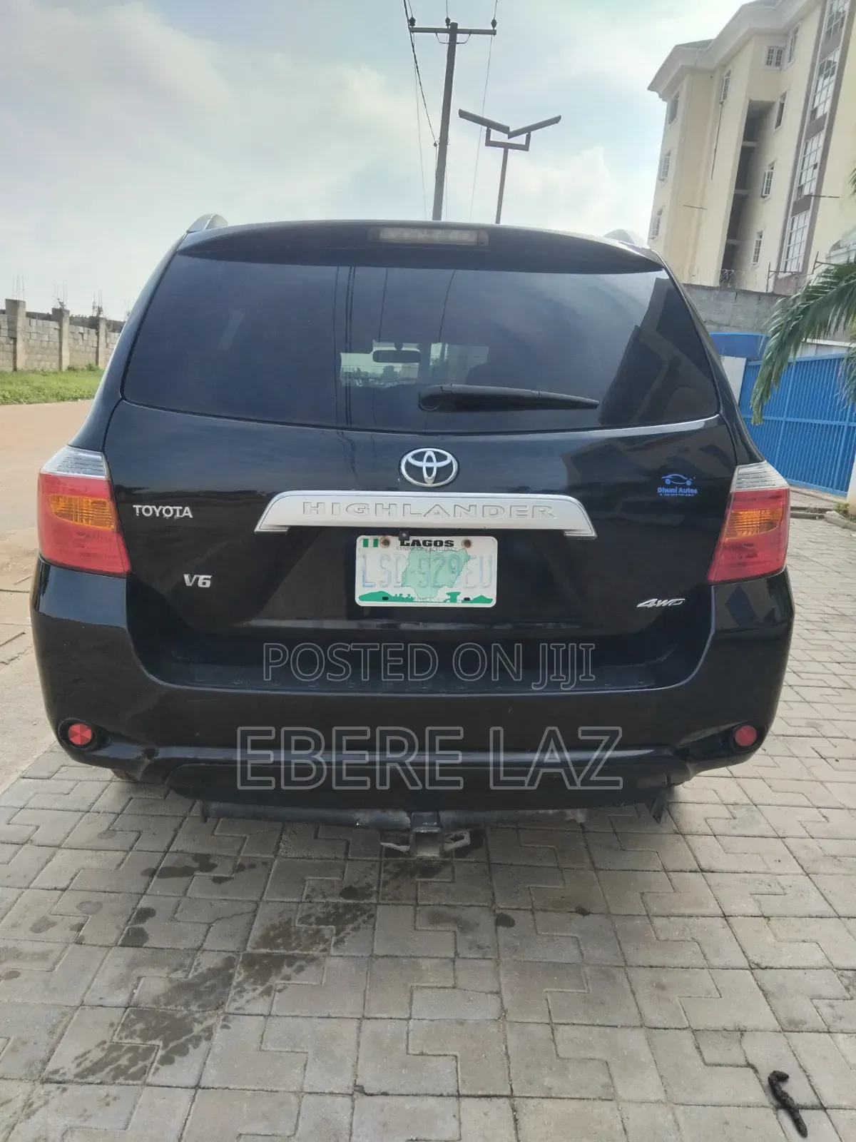 Toyota Highlander 2008 Black