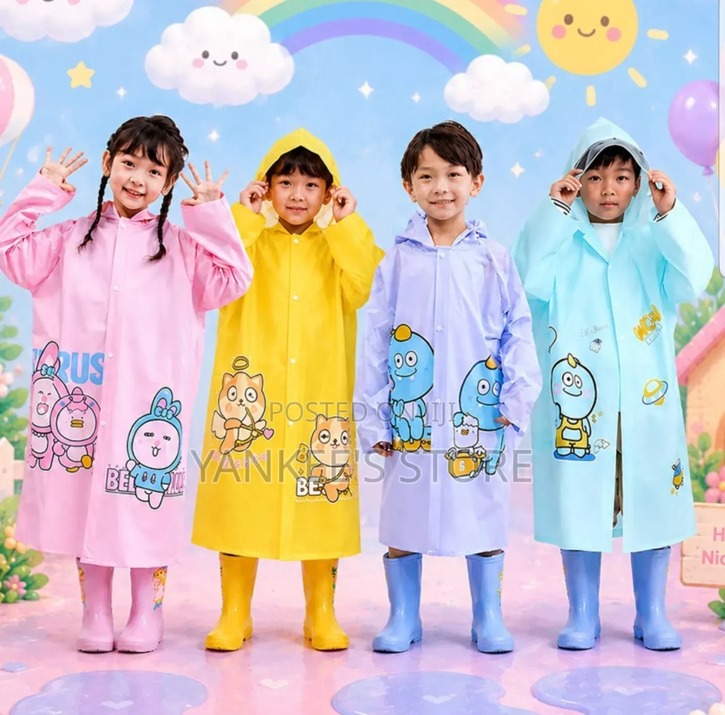 Original Children/Kids Raincoat