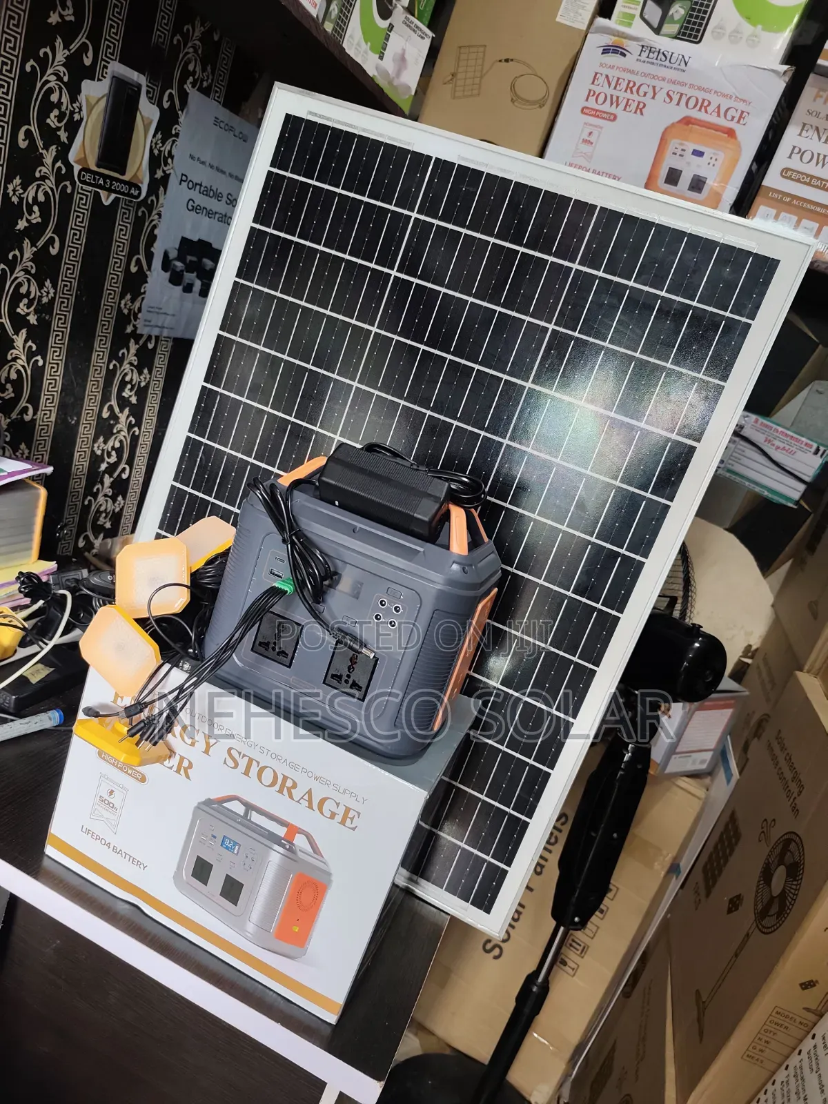 Original 450w Solar Generator for Homes Shops