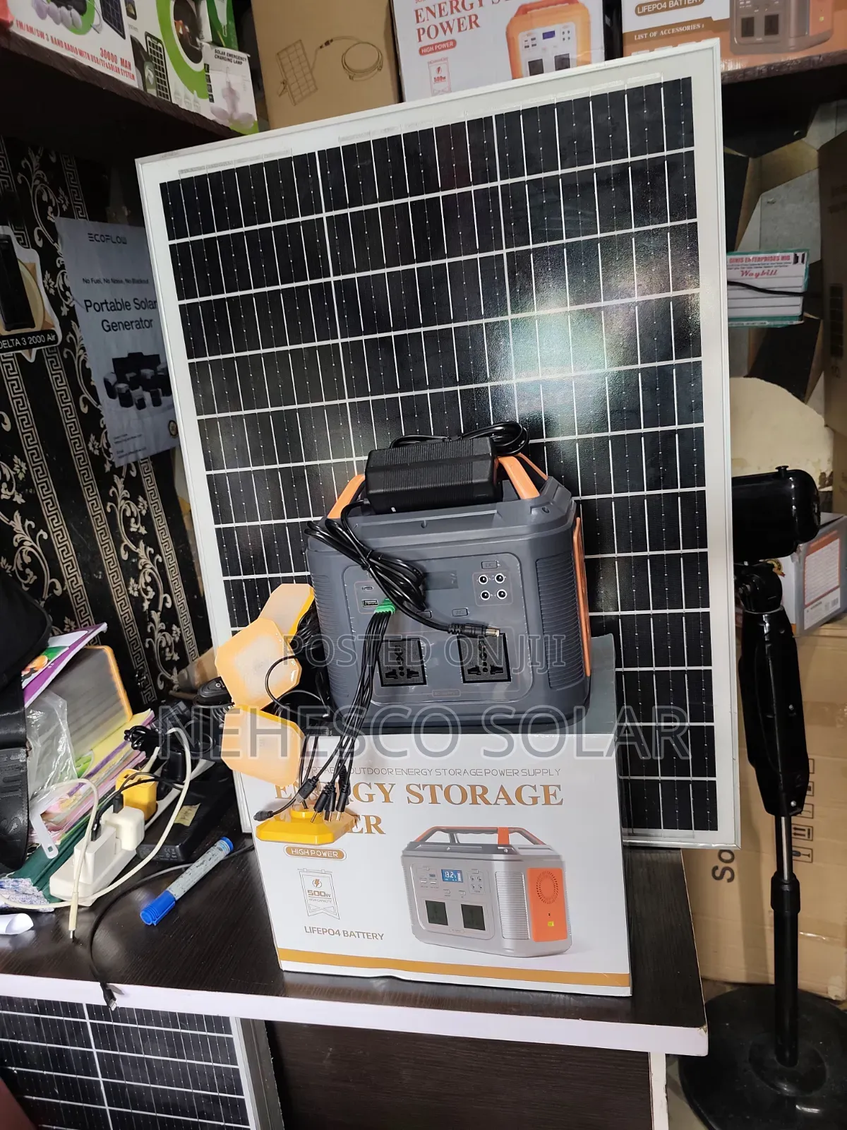 Original 450w Solar Generator for Homes Shops