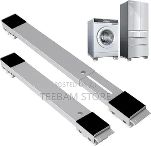 Movable Adjustable Telescopic Fridge/Washing Machine Stand Wheel
