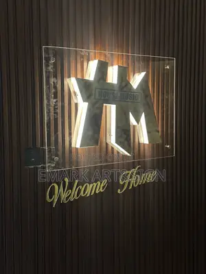 Indoor Signs With Installation of Panel