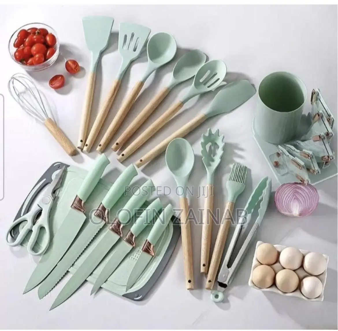 Silicone Cooking Spoons and Knives