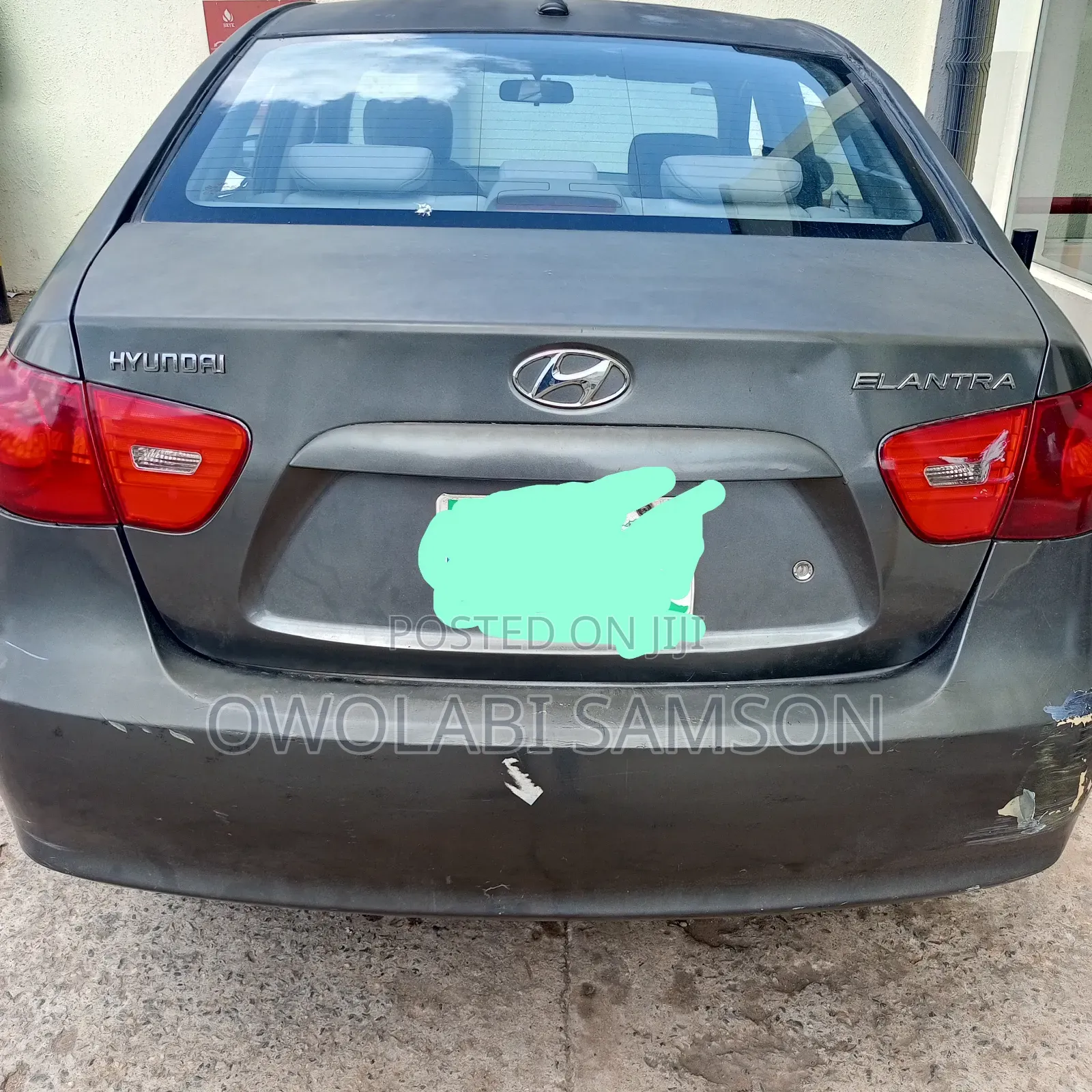 Hyundai Elantra 2008 Gray
