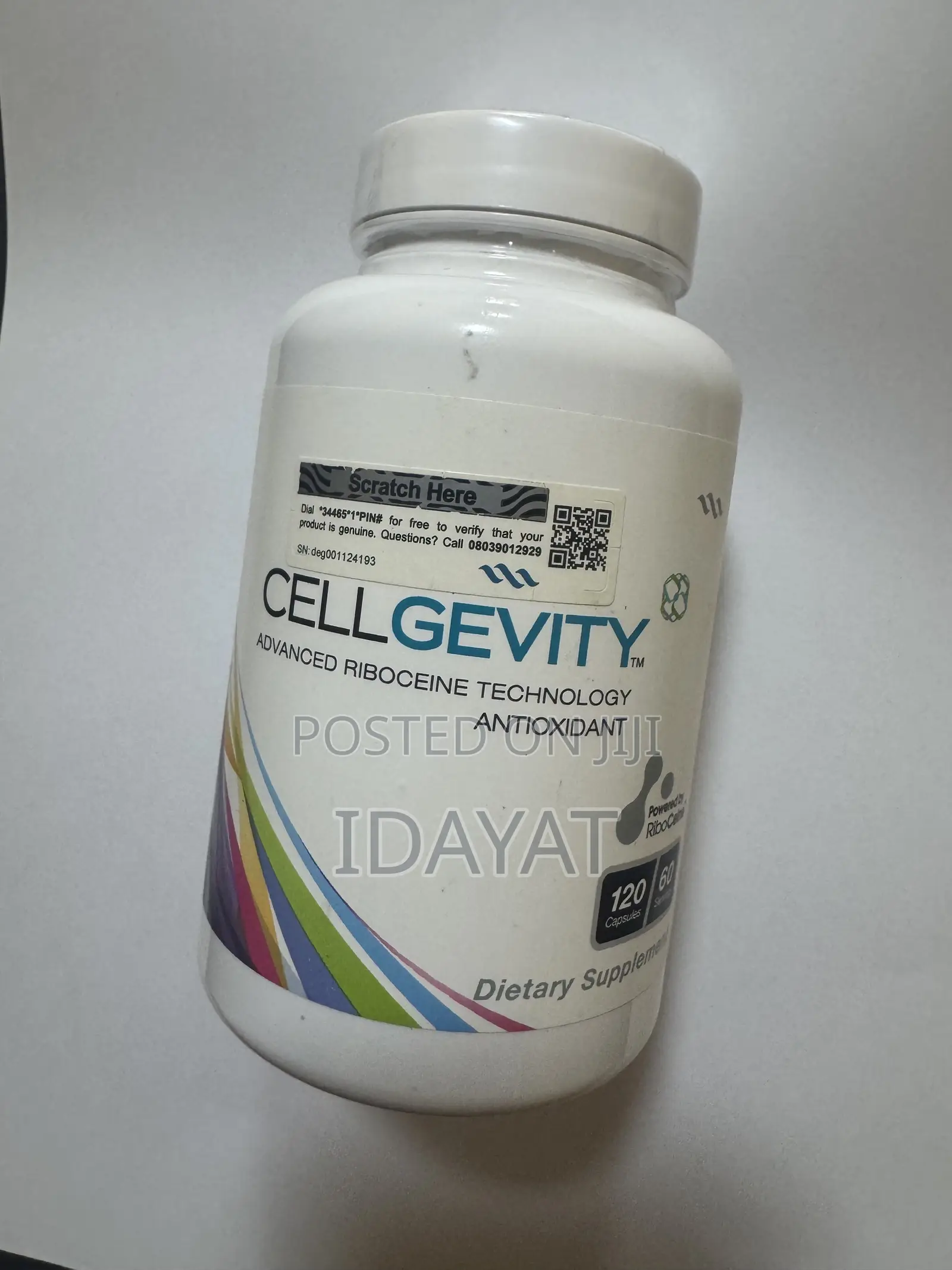 Original Cellgevity 90 Capsules