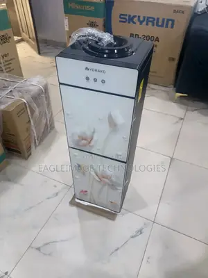 High-End Yohako Water Dispenser With Refrigerator Storage