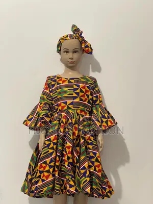 Kente Short Gown