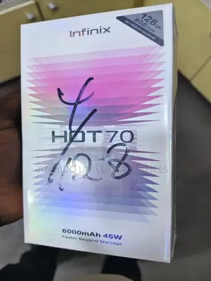 New Infinix Hot 70 128 GB