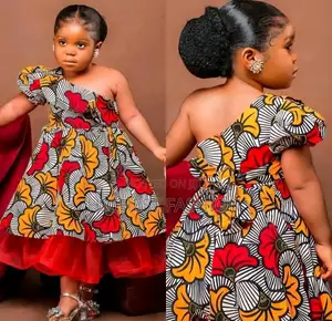 Toddler Girl African Print Dress